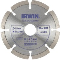 Irwin® IW8087103 Segmented Diamond Blade 115 X 22.23Mm