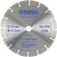 Irwin® IW8087106 Segmented Diamond Blade 230 X 22.23Mm