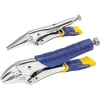 Vise-Grip 2 Piece Soft Grip Fast Release Locking Plier Set