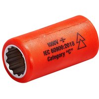 ITL 3/8" Drive Insulated Bi Hexagon Socket