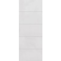 JB Kind 4 Line Horizontal White Internal Fire Door Fd30 44 X 1981 X 610