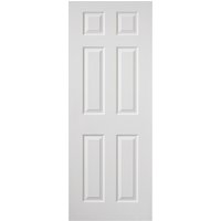 JB Kind Colonist White Internal Fire Door - Grained Fd30 44 X 1981 X 686