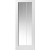 JB Kind Cottage 1 Light White Glazed Internal Door 35 X 1981 X 610