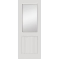 JB Kind Thames White Half Light Glazed Internal Door 35 X 1981 X 610