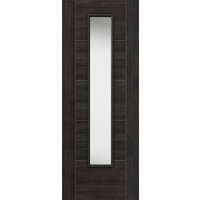 JB Kind Tigris Dark Grey Glazed Laminate Internal Door 35 X 1981 X 686