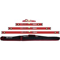 Kapro 787 Series 4 Piece Spirit Level Set and Bag