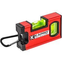Kapro 771 Twin Mini Pocket Spirit Level and Carabiner
