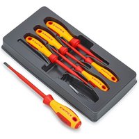 Knipex 00 20 12 V02 Vde Insulated Slotted/Phillips® Screwdriver Set per kit 1 28009