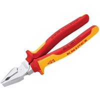 Knipex 02 06 VDE Insulated High Leverage Combination Pliers