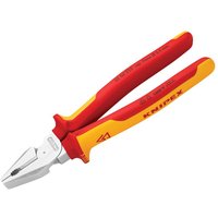 KNIPEX 02 06 225 VDE High Leverage Combination Pliers 225mm 02 06 225 SB