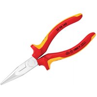 Knipex 25 06 160 SB Vde Snipe Nose Side Cutting Pliers (Radio) 160Mm