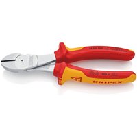 Knipex 74 06 180 Sb Vde Insulated High Leverage Diagonal Cutter 180 Mm Pk 1 26784