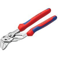 Knipex 86 05 180 SB Pliers Wrench Multi-Component Grip 180Mm