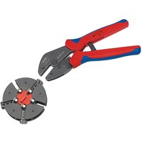 Knipex 97 33 01 Multicrimp® Pliers Set - 3 Quick Change Cartridges