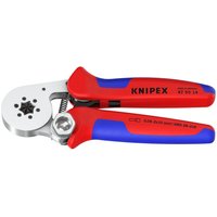 Knipex 97 55 14 Sb Self-Adjusting Crimping Pliers 2 X 6 Mm² 180Mm Pk 1 26144