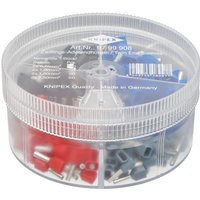 Knipex 97 99 908 Assortment Boxes With 200 Twin Wire Ferrules 4 Parts Pk 1 26154