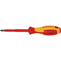 Knipex 98 24 02 Vde Insulated Screwdriver Ph2 X 100Mm each 1 18803