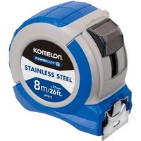 Komelon IPT87E Stainless Steel Powerblade™ Pocket Tape 8M/26Ft (Width 27Mm)
