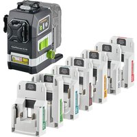 Laserliner 036.380-1 Powerplane-Laser 3G Multi-18V Set Three-Dimensional Green Laser 32168