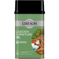 Liberon 126173 Garden Furniture Oil Teak 1 Litre