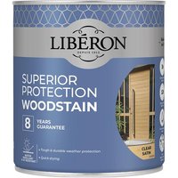 Liberon Superior Protection 8 Year Woodstain Clear Satin 750Ml 126143