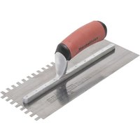 Marshalltown M502SSDXH 6Mm Stainless Steel Square Notched Trowel Durasoft® Handle