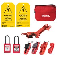 Master Lock ELECKIT-EN Electrical Lockout Kit 9 Piece