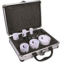 Mexco A10HOLKIT Bi-Metal Holesaw Set 6 Piece (19-57Mm)