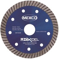 Mexco UHXCEL11522 Uhxcel Ultra Hard Materials Diamond Blade 115 X 22Mm