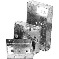 Mv 1 Gang 25Mm Deep Metal Box 4102