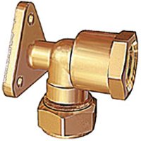 Mv 15Mm X 1/2in Wallplate Elbow Cm CWP1512