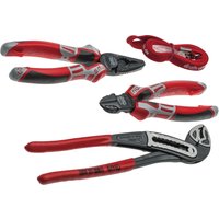 Nws 3 Pcs 3 Component Side Cutter & Plier Set With Classic Waterpump Pliers N745