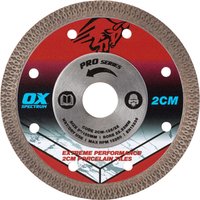 Ox Tools 2CM-125/22 Ox Pro 2Cm Porcelain Cutting Blade - 125/22.23Mm Each