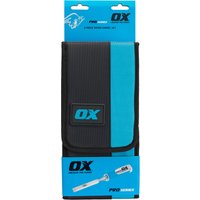Ox Tools OX-P371203 Ox Pro 3 Piece Wood Chisel Set In Velcro Case EA