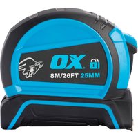 Ox Tools OX-P505208 Ox Pro Dual Auto Lock Tape Measure - 8M EA