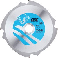 Ox Tools OX-PCD-190/30 Ox Fibre Cement Cutting Blade - 4 Teeth - 190/30Mm EA