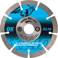 Ox Tools XL10-125/22 Ox Trade Xl-10 Segmented Diamond Blade - General Purpose - 125/22.23Mm Each
