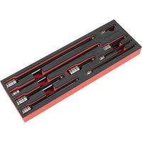 Sealey Premier Black Combination Drive Socket Extension Bar Set