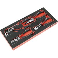 Sealey Premier 4 Piece Pliers Set in Module Tray
