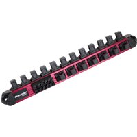 Sealey Anodised 1/2" Drive Socket and Screwdriver Bit Retaining Rail