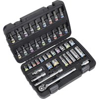 Sealey Premier 42 Piece 3/8" Drive Socket and Socket Bit Set