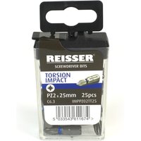 Reisser IMPPZ02TT25 Impact Tic-Tac Box Pz2 X 25Mm (Pack 25Pc)