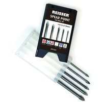 Reisser SPD5SETH Spear Point Tile Drill Set 5Pc. C/W Hanger