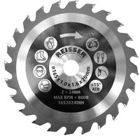 Reisser 851520THN Thin Kerf Blade For Cordless Circular Saw Positive Hook 85 X 15 X 20T