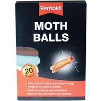 Rentokil PSM97 Moth Balls (Pack 20)