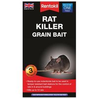 Rentokil PSR32 Rat Killer Grain Bait (Sachets 3)