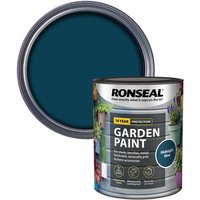 Ronseal 37413 Garden Paint Midnight Blue 750Ml