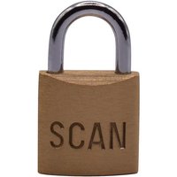 Scan BC7520 Brass Padlock 20Mm