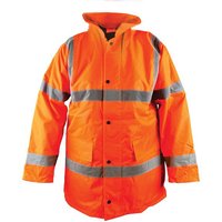 Scan UC803-O Hi-Vis Motorway Jacket Orange - M (41In)