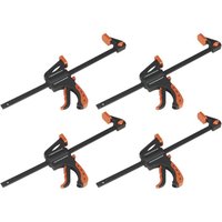 Sealey Ratchet Bar Clamp Pack of 4